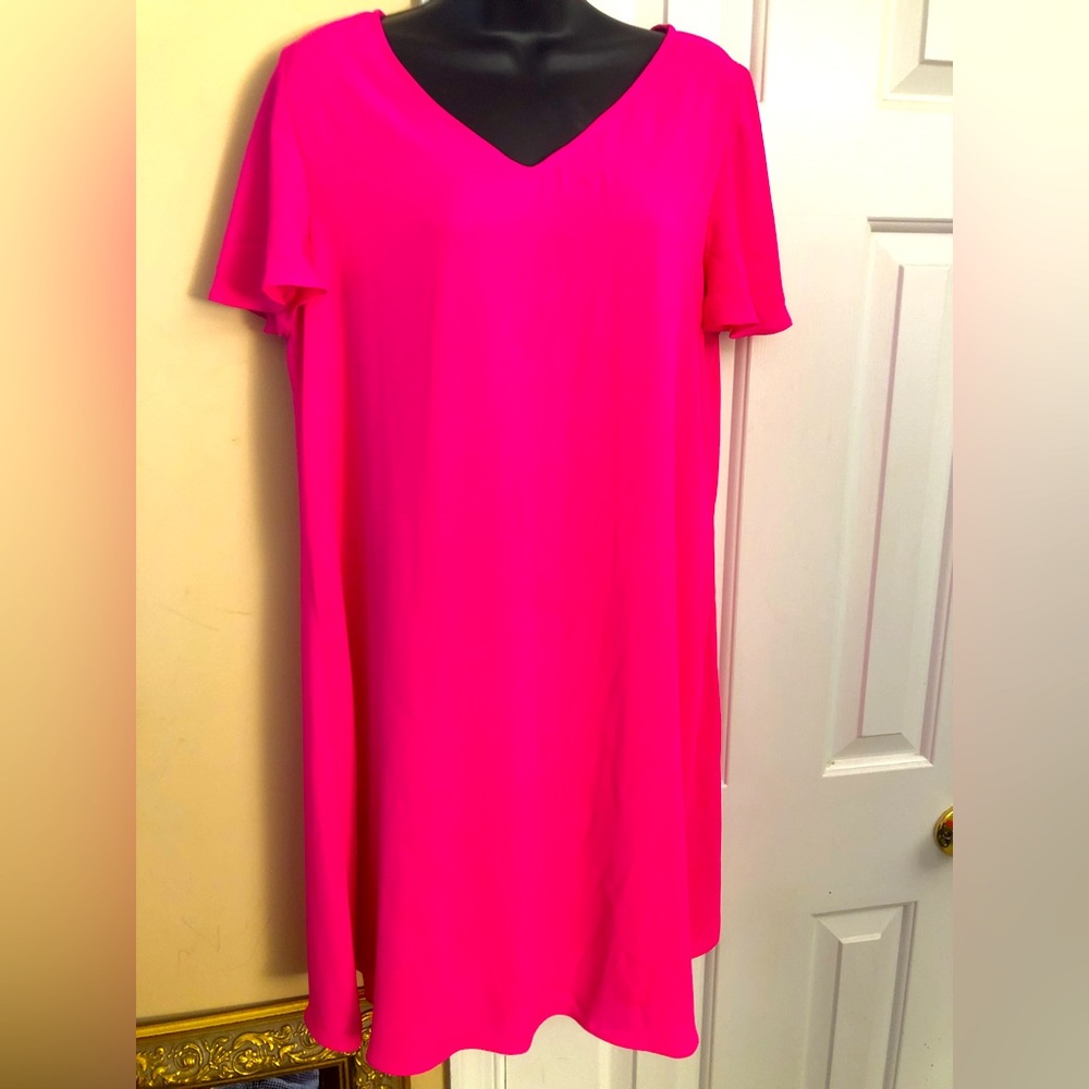LNWOT neon pink Est. 1846Barbiecore 2023’  dress